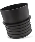 4 Inch Plastic Pipe Quick Connect Adapter Coupler For Woodshop Dust Collection Flexible Hose Kit 1 Pack For Seamless 4 Inch Pipe And Hose Integration Easy Setup Durable Dust Control Solution, black plastic adapter