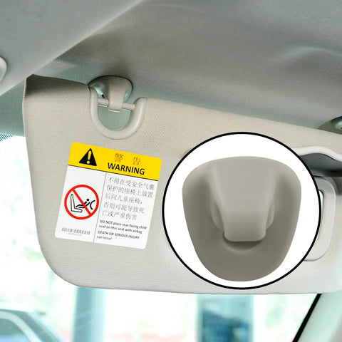 Two Pcs Car Sun Visor Clip For Jeep Liberty 2005-2012 And Dodge Nitro 2008-2012 in use, ABS material, installed on visor