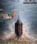 Scent Disperser For Fishing With Adjustable Flow Control And Weighted Sinker Design in underwater scene attracting fish