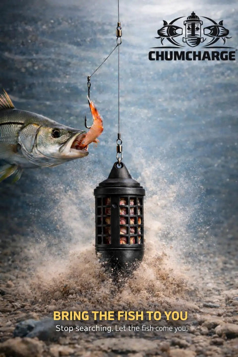 Scent Disperser For Fishing With Adjustable Flow Control And Weighted Sinker Design in underwater scene attracting fish