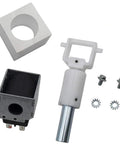 WR62X23154 Refrigerator Solenoid Cube Service Kit For Ice Maker Replacement showing parts and screws.