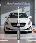 Car Scratch Repair Kit With 2 Pack Touch Up Paint Pens And Varnish Clear Coat For Chips And Rim Scuffs on white car hood