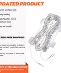 DC47-00019A Dryer Heating Element 5300 Watts 240 Volts Replacement for Samsung Dryers with terminals and coiled wires.