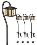 Low Voltage Pathway Lights 12V 3W 185LM Warm White 3000K ORB Waterproof Garden Lights With Quick Connectors Die Cast Aluminum