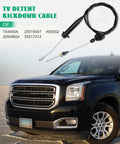 TV Detent Kickdown Cable For GM 4L60 Transmission, 700R4 Style, 45.2 Inch by 54 Inch, Fits TH 2004R 1981 1990 And TH 700R4 1982 1992, Replaces K65552, Essential Upgrade For Smooth Shifts on cable with GM SUV