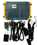 Back view of Portable 5 Inch CCTV Monitor And Camera Tester On The Go 4 In 1 8MP AHD TVI CVI CVBS 1080P Coaxial HD Video Tester