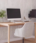 Kick That Clutter To The Curb And Snag Extra Real Estate On Your Desk With This Heavy Duty Steel U P S Wall Mount Rack compatible with APC and Cyberpower Battery Backups for Compact PC, mounted beside desk.