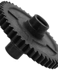 Close-up of a metal 44T gear from the Metal 44T Differential Gear Reduction Set And 27T Pinion Gear With 12T Drive Shaft Bearing for WLtoys RC cars.
