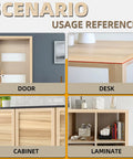 Pro Level Maple Edge Banding Roll, Preglued Flexible Wood Tape For Cabinet Repair And Furniture Restoration on cabinet, desk, door, and laminate.