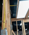 SIMpull Solid Indoor 12-2 With Ground NM-B Cable, Copper Building Wire, installed in residential wall framing