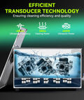 Mntnco 30L Ultrasonic Cleaner With Heating And Deep Clean Mode Touch Control For Jewelry Dentures Carburetors Automotive Industrial Parts Energy Saving One Touch Operation Lab Grade featuring transducers and automotive carburetors.