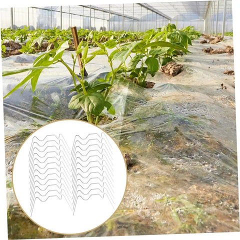 Greenhouse Glass Repair Kit With Stainless Steel Clamps And Wire, 100 Pieces, Easy To Use For Replacing Glass, Quick Fixes, Durable Clips For A Secure, Weatherproof Seal And Ongoing Greenhouse Maintenance