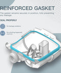 Product focus keyword is: Tubing Adapter Replacement For AirSense 11 And AirCurve 11 CPAP Machines 5 Ft Silicone Tubing Included Seamless Fit Clean And Sanitize Ready Durable Sleep Therapy Accessory. reinforced gasket sealing CPAP adapter