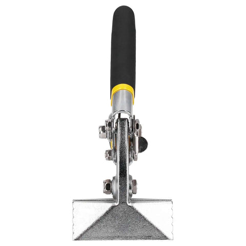 Front view of Go To Sheet Metal Hand Seamer Pliers With Curved Handle For Bending And Flattening Seams Crimping Forceps