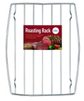 V-Shaped Roasting Rack For Even Heat In The Oven, Chrome Plated Steel, Fits Smaller Pans, 8 x 10.375 x 1.5 Inches
