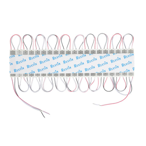 Ultra Bright 200 Pc 2835 3 LED Module White Waterproof Decorative Light For Letter Signs And Advertising Displays With Peel And Stick Tape