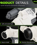 Washer Drain Pump Replacement For Whirlpool Maytag Crosley Kenmore Easy DIY Install Quiet Durable Pump fits select models, close-up