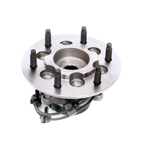 Front Right Wheel Bearing And Hub Assembly For 2004-2008 Chevrolet Colorado, 2004-2008 GMC Canyon, 2006 Isuzu I-350, And 2007-2008 Isuzu I-370 4WD With ABS Direct Fit Replacement.