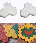 2 Pack Concrete Molds For Walkways And Stepping Stones Durable Reusable ABS Paver Molds With Easy Release DIY Friendly Maple Leaf Garden Path Patio Landscaping Parks And More