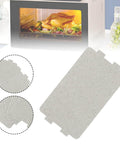Close-up of 5 Piece Microwave Mica Plate Set With Waveguide Cover Heat Insulation Board Replacement for home appliances