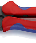 Five Position Ferrule Crimping Pliers For Insulated And Non-Insulated End Sleeves With Precision Dies Self-Releasing Lock Calibrated Crimp Force 0.25-6 mm2 AWG 23-10 Heavy Duty Pro Grade Tool