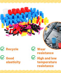 250 Piece Silicone Rubber Stoppers Kit In 9 Sizes From Small Plugs To Large Ones Perfect For Powder Coating And Painting Holes Plus Heat Resistant Up To 600 Degrees F Keeps Your Work Clean And Organized With Easy Access Storage Box. assorted silicone plugs in multiple sizes