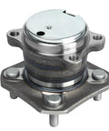 2 Pack Wheel Hub And Bearing Assembly 512384 For Nissan Sentra 2007 2012 2.0L L4 Rear With 4 Wheel ABS shown in front view