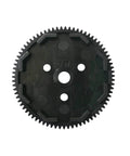 Front view of Octalock Spur Gear 75T 48P For RC Cars And Trucks, durable ASC92294 replacement for RC10 series, high-strength precision gear.
