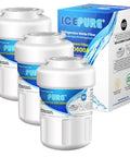 Refrigerator Water Filter RWF0600A That Fits GE MWF Series And More, NSF Certified 42 And 372 Lead Free, product with box.