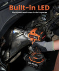Cordless Impact Wrench 1500 Nm Beast Power With Brushless Motor 20 Volt Max Half Inch Drive used in auto repair