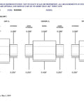 Heavy Duty Bushings For Custom Twist Ballpoint Pen Kits Woodturning Projects dimensions and measurements diagram.