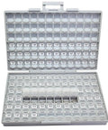 0603 SMD Capacitor Kit With 101 Values In Compact Enclosure 50 Pc Per Value 5050 Total Pieces Includes Free Tweezers Box Open
