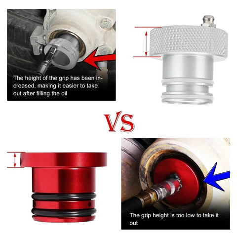 30mm Wheel Bearing Greaser Tool for Can Am Maverick Commander Outlander UTV ATV Bearings with knurl grip comparison