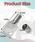 GR777 Tubular Key Set For Commercial Washers And Coin Op Machines, Replacement Parts 68-1174-31-GR777 shown with dimensions