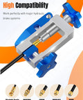 2 In 1 Bike Hydraulic Brake Tool Kit With Needle Driver And Hose Cutter Pro Grade Aluminum Alloy Build, tool compatibility