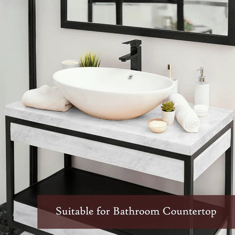 Bathroom vanity with Marble Look Premium Peel And Stick Contact Paper Vinyl For Countertops Bathroom Vanities And Cabinets Waterproof