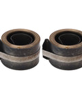 Two Pack Chrome Plated Quill Return Springs for Bench Drill Presses, showing rolled spring steel with lightweight design and chrome finish.