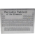 Clear Acrylic Periodic Table With 103 Real Elements Inside Real Chemistry Elements Display For Classroom Teaching Awesome Lightweight Portable Science Tool For Students Home School Use And DIY Experiments