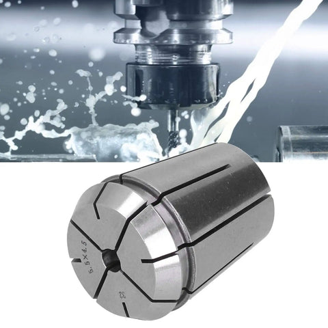 High Quality High Speed Steel Cnc Engraving Chuck With A Rock Solid Tap Collet for precision milling, shown in working environment.
