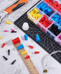 Super Rad 250 Piece Silicone Tapered Plug Assortment Kit With Nine Sizes From One Fifteenth Inch To One Inch Perfect For Coating And Painting Projects Plus A Snazzy Storage Box For Every DIYer And Pro, silicone plugs in organizer