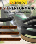 Heavy Duty Three Eighths Inch By Thirty Three Inch Driver Belt Replacement For Lawn Mowers And Tractors Premium V Belt