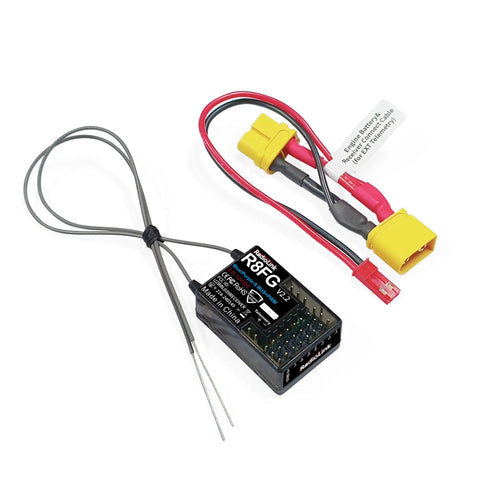 Ultra Fast 2.4GHz Gyro Receiver With Voltage Telemetry Waterproof RX for RC Crawler Car and Boat Controllers and wires