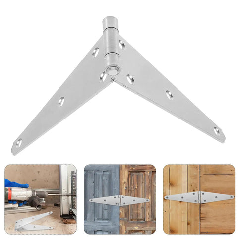 Heavy Duty Slotted Bearing Door Hinge With Galvanized Iron And Protective Coating For Outdoor Use On Garden Gates And Doors