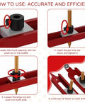 How to use the Dead On Double Sided Contour Scribe Tool with adjustable settings for precise edge copying.