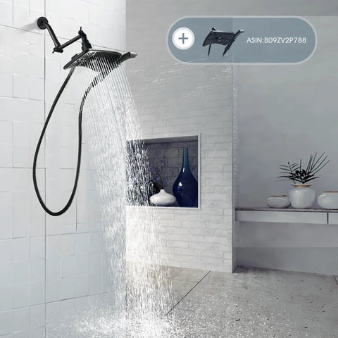 Brass Shower Arm Extender For Rain And Handheld Shower Heads 5 Inch Universal Extension Arm With Height And Angle Adjustment In Oil Rubbed