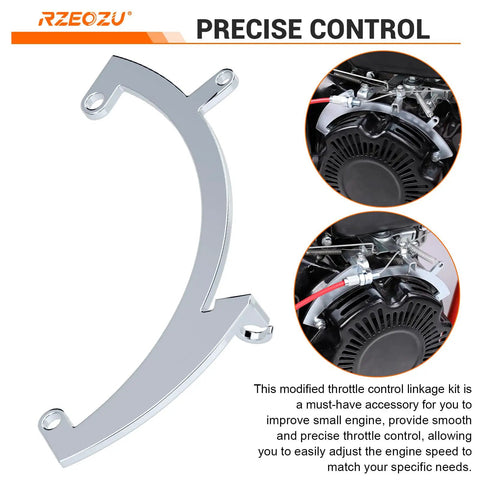 Throttle Linkage Kit For Predator 79cc 3hp OHV Engine And Lifan 154F with mounting bracket for mini bike go-kart