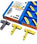 10 Piece Beefy Pro Grade Carbide Turning Inserts For CNC Lathe Tooling MRMN200 300 400 PC9030 in box and on display