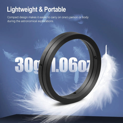 2 Inch Telescope Eyepiece Parfocal Rings Set Of Two All Aluminum Universal Eyepiece Rings For Quick Focus And No-Hassle Swapping