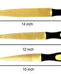 Badass Wood Rasp File Set Heavy Duty Carbon Steel With Comfort Grip Handles For Quick Shaping And Smoothing six, eight, ten inch rasps