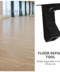 No More Squeaks Wood Floor Repair Kit With Aluminum Alloy Screws For Five Eighths Inch Or Thicker Boards Easy Gap Fixer For Home And Office Use Reinforce And Restore Hardwood Floors, black floor repair tool